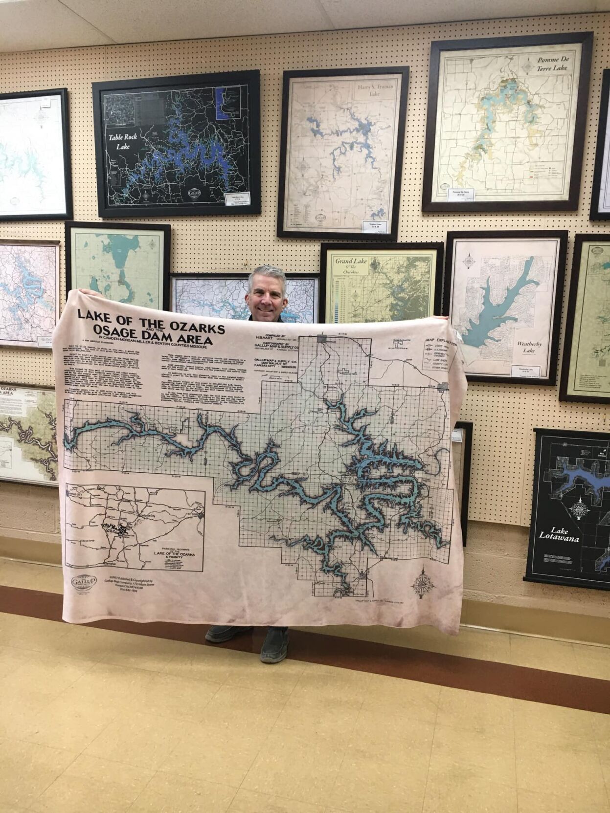 Gallup Map - Blanket